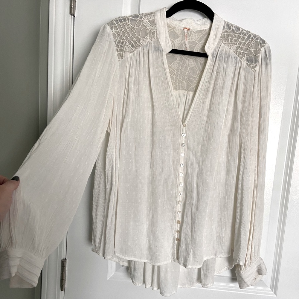 Free People Blouse - Medium